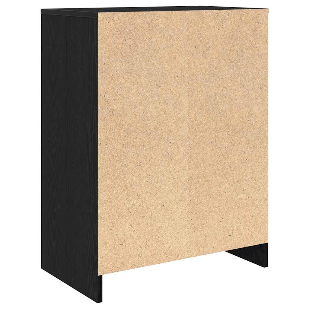 Sapateira 57x34x76 cm derivados de madeira carvalho preto