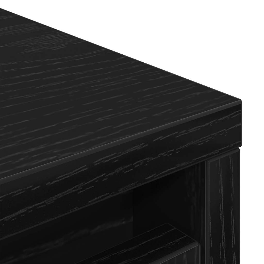 Sapateira 57x34x76 cm derivados de madeira carvalho preto