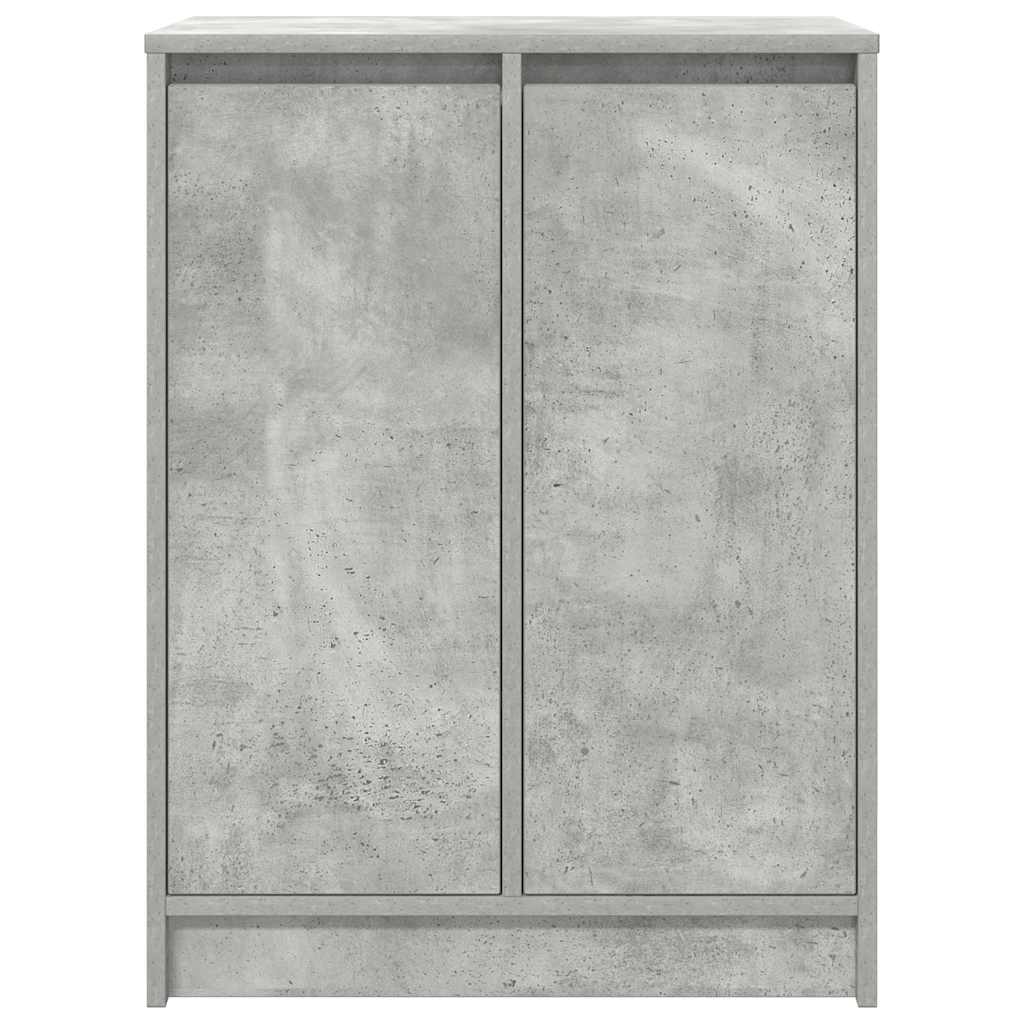 Sapateira 57x34x76 cm derivados de madeira cinzento cimento