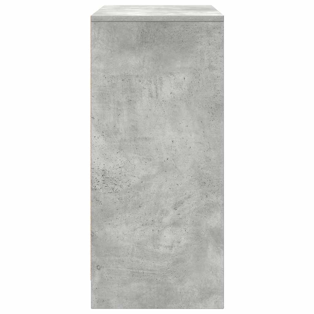 Sapateira 57x34x76 cm derivados de madeira cinzento cimento