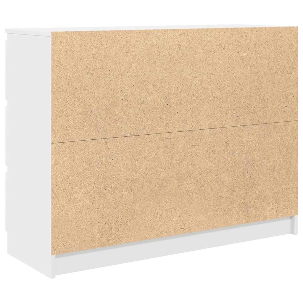 Aparador 100x35x76 cm derivados de madeira branco