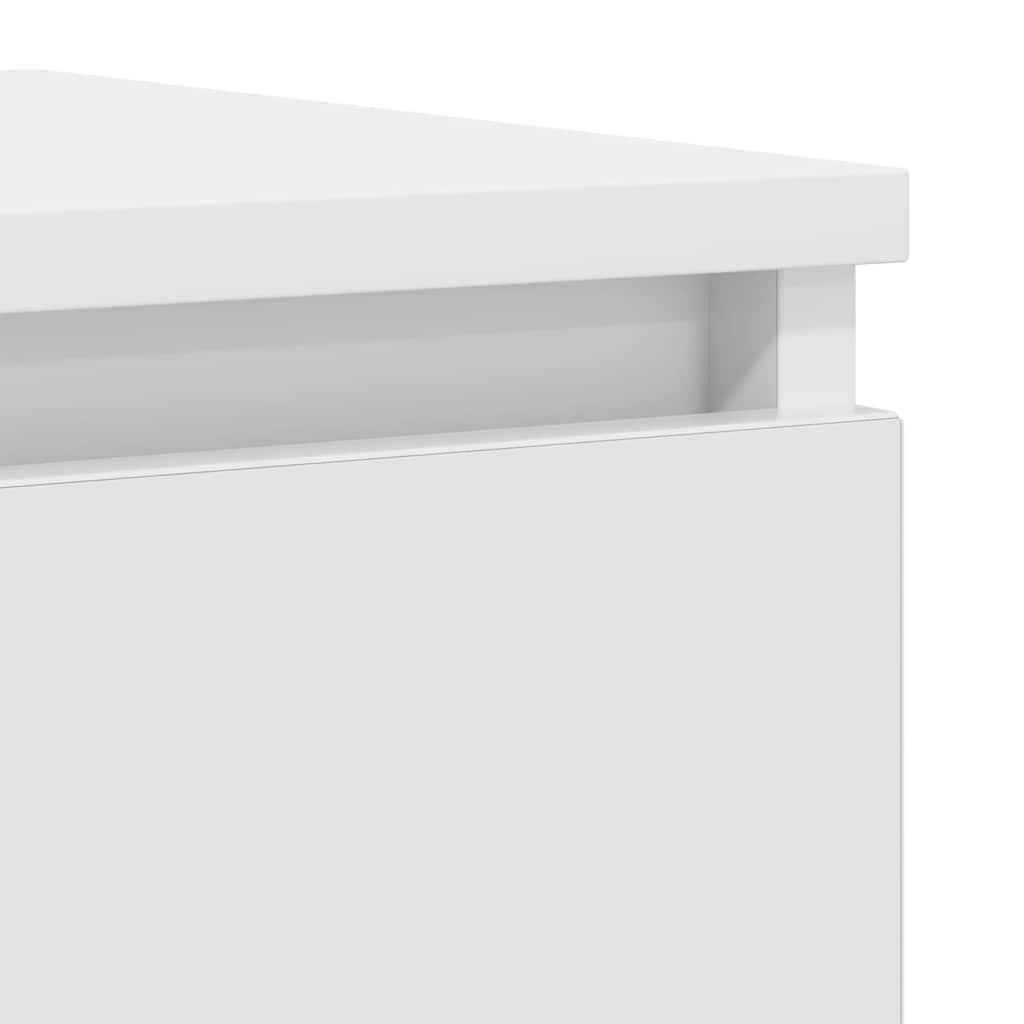 Aparador 100x35x76 cm derivados de madeira branco