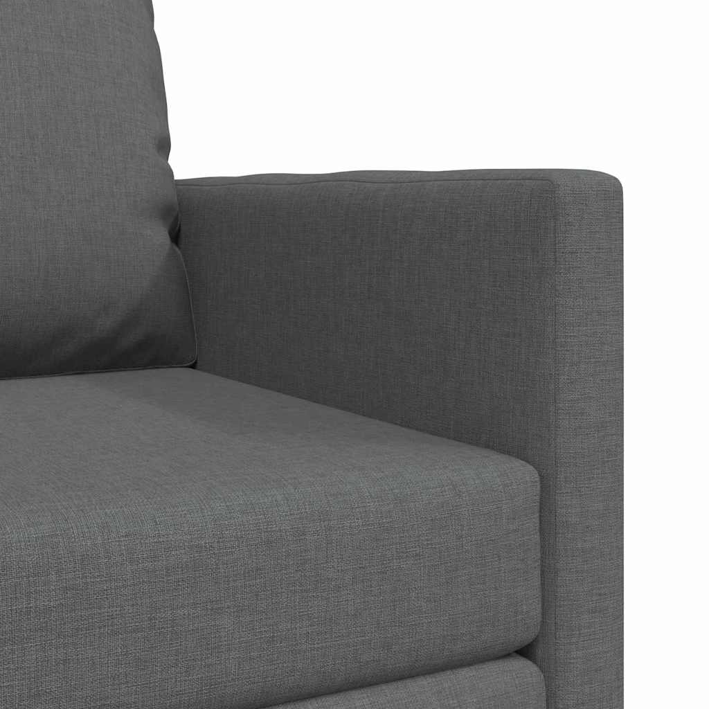 Sofá-Cama de Chão Cinzento escuro 74 x 77 x 81 cm tecido