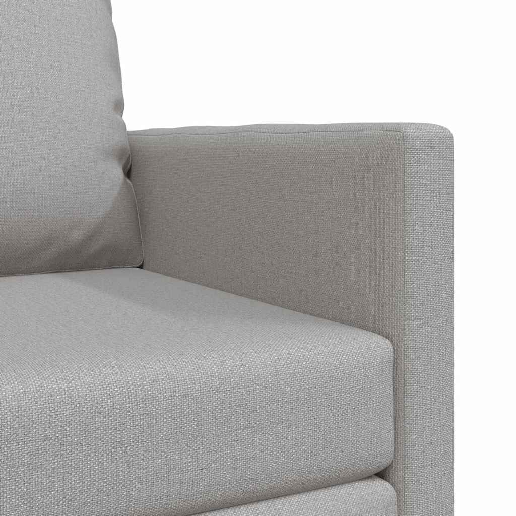 Sofá-Cama de Chão Cinza Nuvem 74 x 77 x 81 cm tecido
