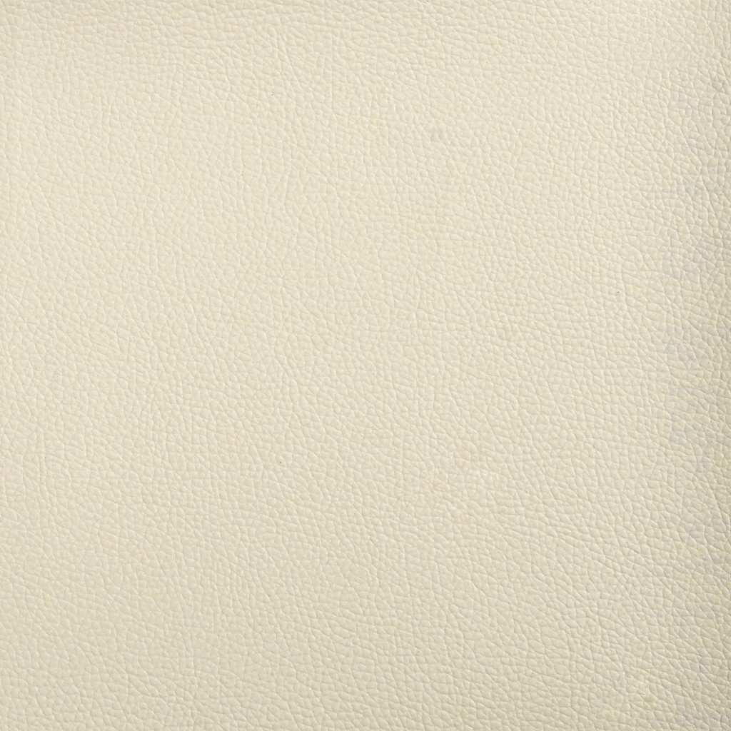 Sofá-cama de chão Creme 74 x 77 x 81 cm Couro sintético