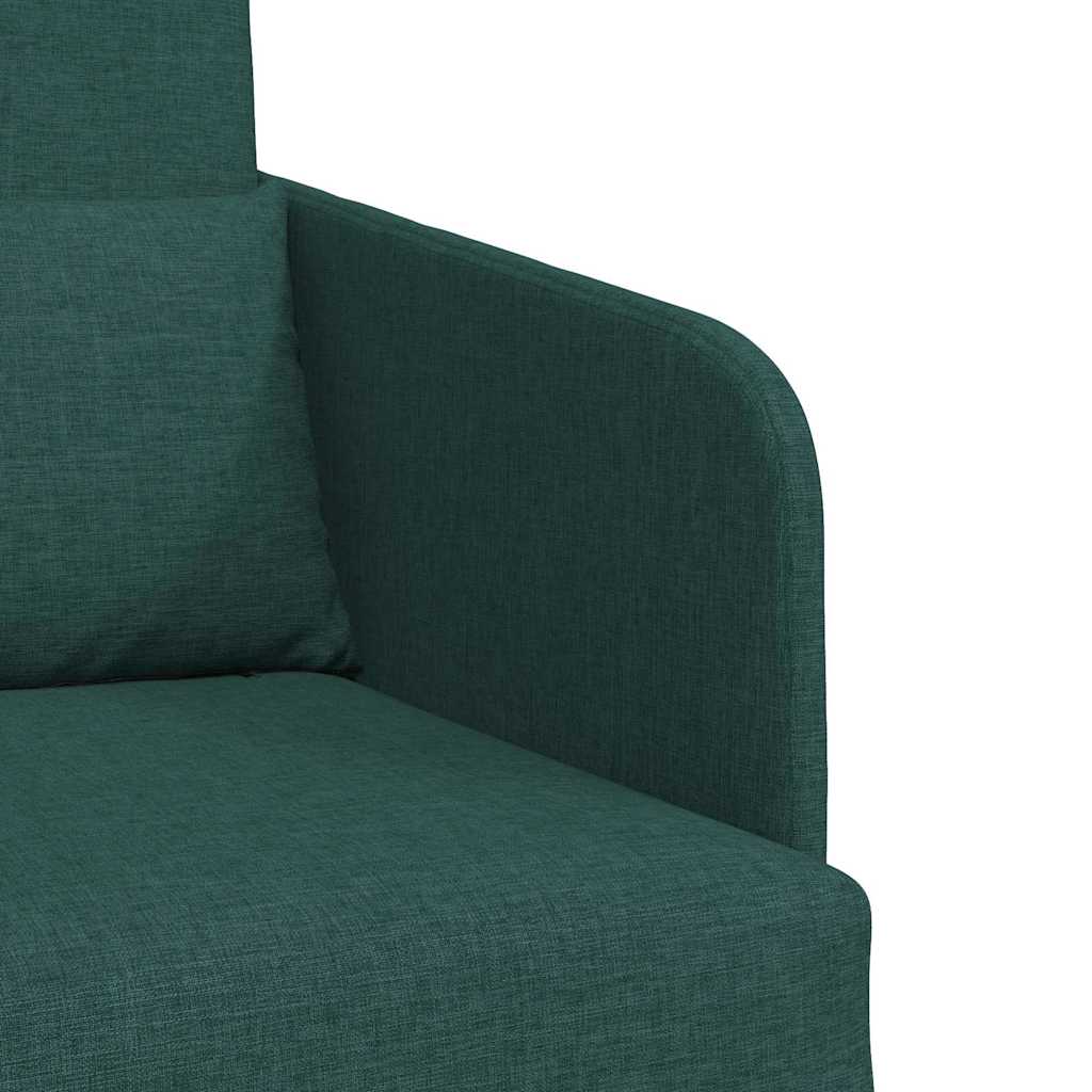 Sofá-Cama Verde-escuro 65 x 80 x 83 cm tecido