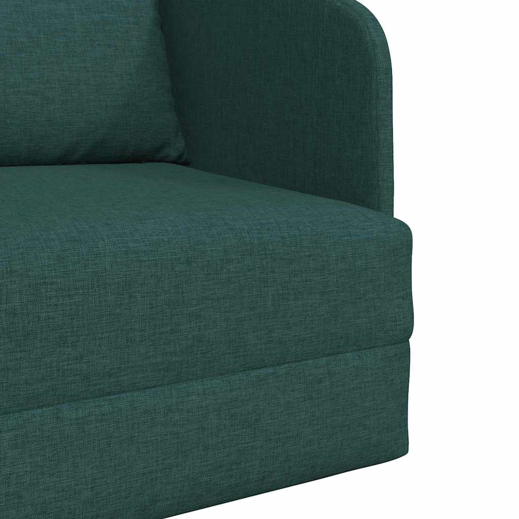 Sofá-Cama Verde-escuro 65 x 80 x 83 cm tecido