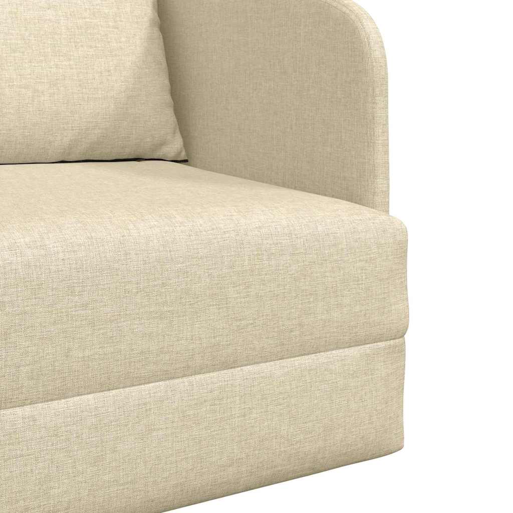 Sofá-Cama Creme 65 x 80 x 83 cm tecido