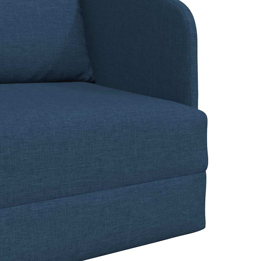 Sofá-Cama Azul 65 x 80 x 83 cm tecido