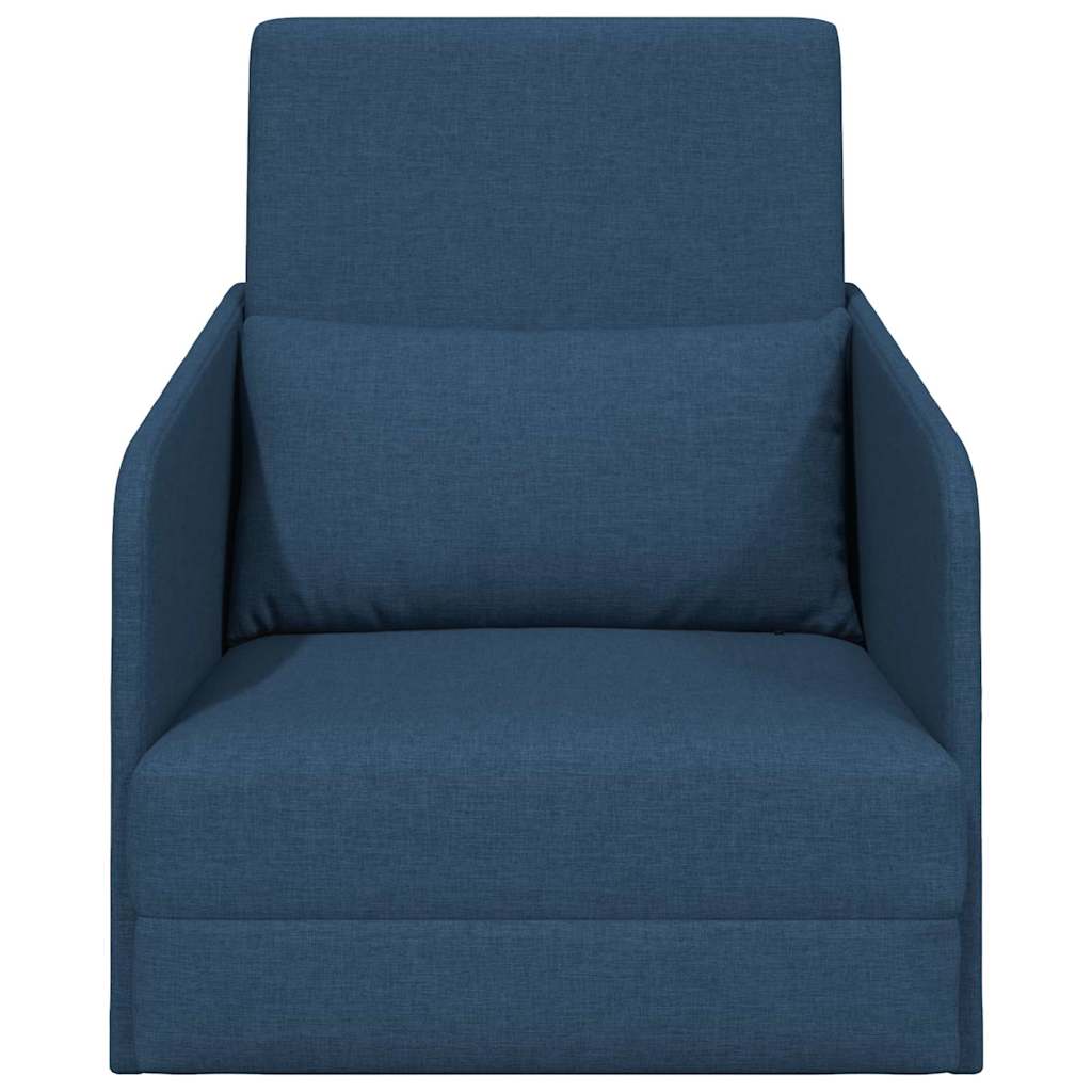 Sofá-Cama Azul 65 x 80 x 83 cm tecido