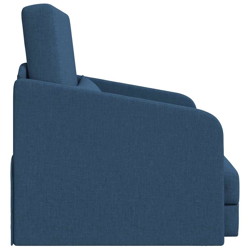 Sofá-Cama Azul 65 x 80 x 83 cm tecido