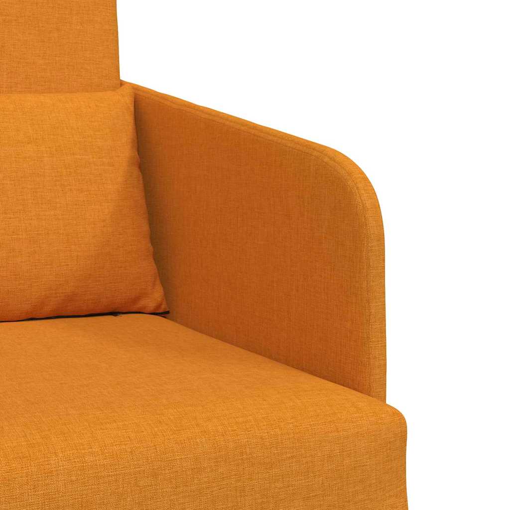 Sofá-Cama Amarelo Escuro 65 x 80 x 83 cm tecido