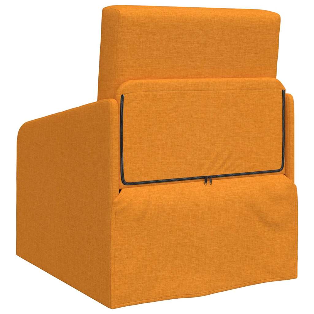 Sofá-Cama Amarelo Escuro 65 x 80 x 83 cm tecido