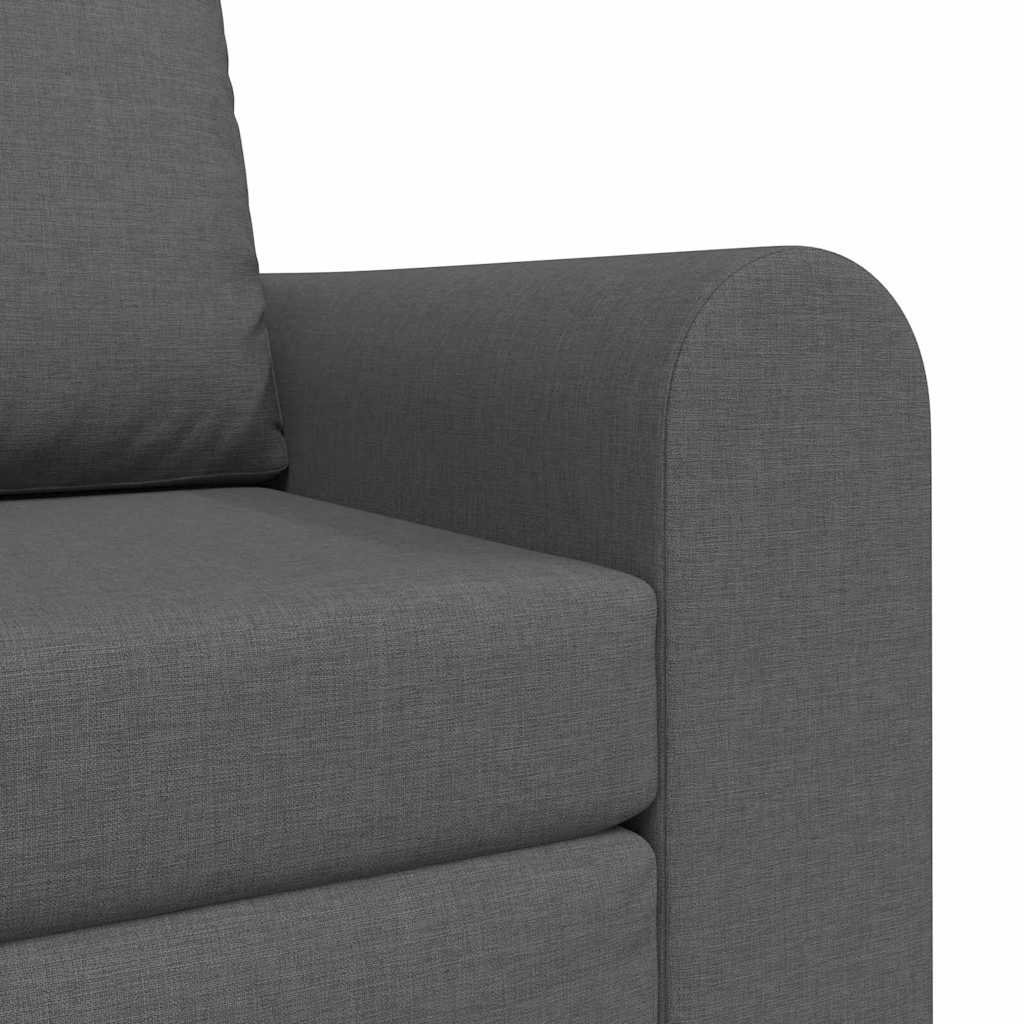 Sofá-Cama Cinza Escuro 98 x 71 x 83 cm tecido