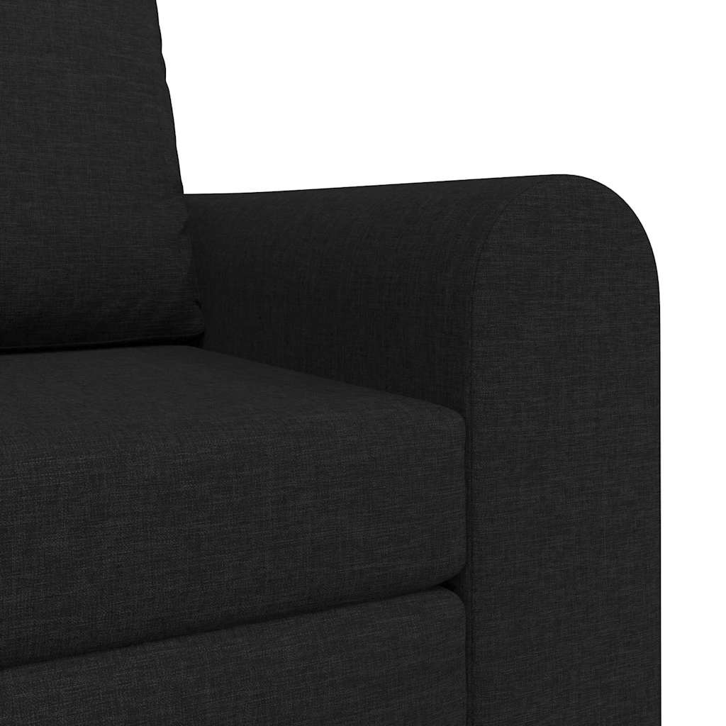 Sofá-Cama Preto 98 x 71 x 83 cm tecido