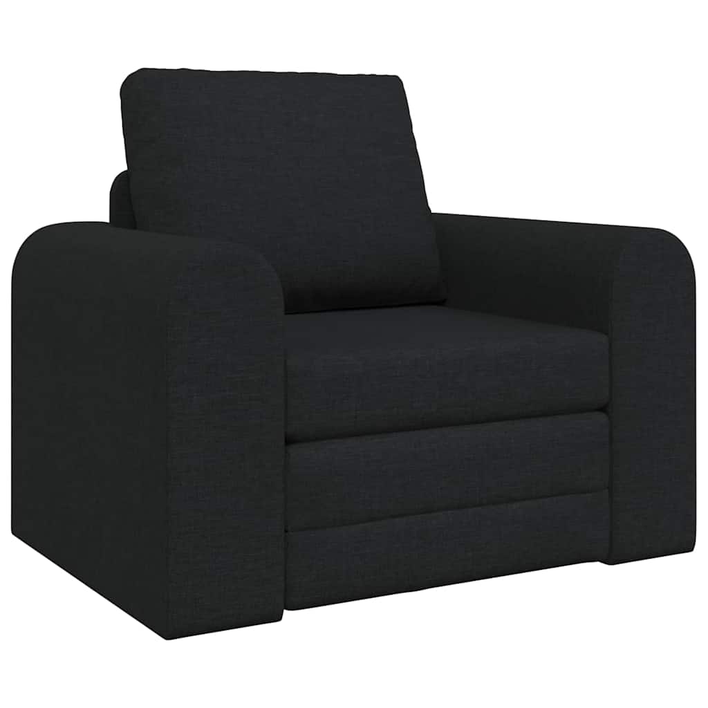 Sofá-Cama Preto 98 x 71 x 83 cm tecido