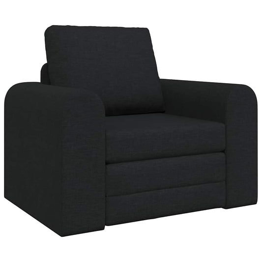 Sofá-Cama Preto 98 x 71 x 83 cm tecido