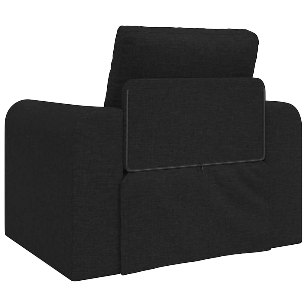 Sofá-Cama Preto 98 x 71 x 83 cm tecido