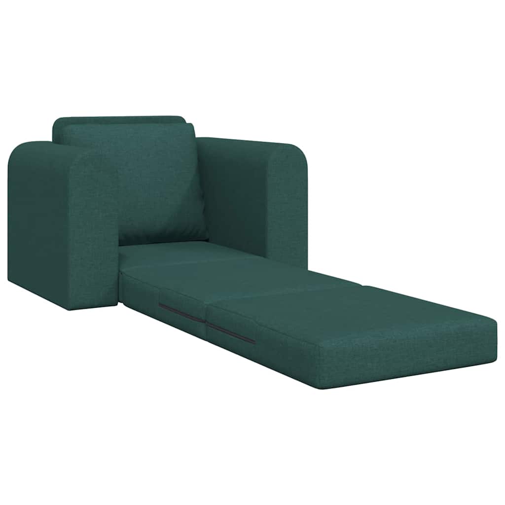 Sofá-Cama Verde-escuro 98 x 71 x 83 cm tecido