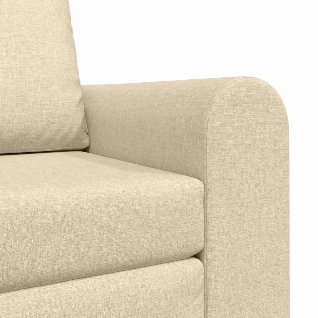 Sofá-Cama Creme 98 x 71 x 83 cm tecido