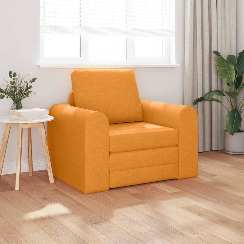 Sofá-Cama Amarelo-escuro 98 x 71 x 83 cm tecido