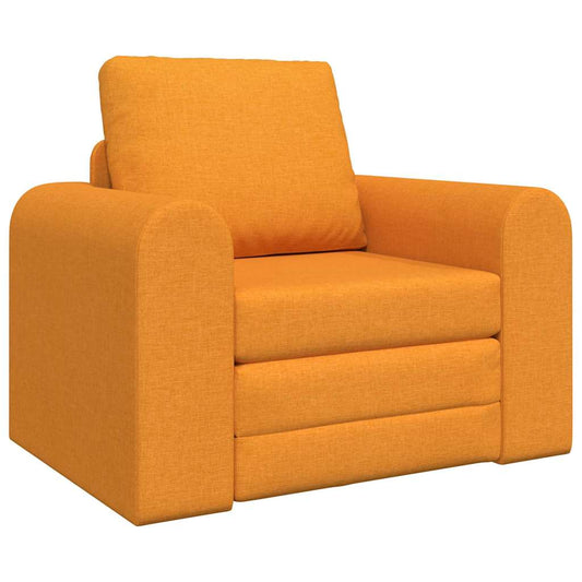 Sofá-Cama Amarelo Escuro 98 x 71 x 83 cm tecido