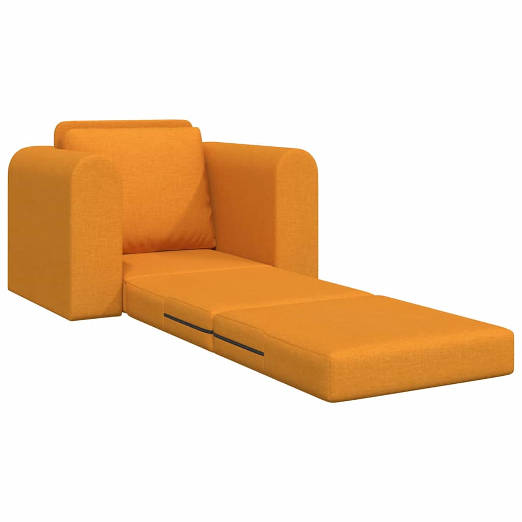 Sofá-Cama Amarelo-escuro 98 x 71 x 83 cm tecido