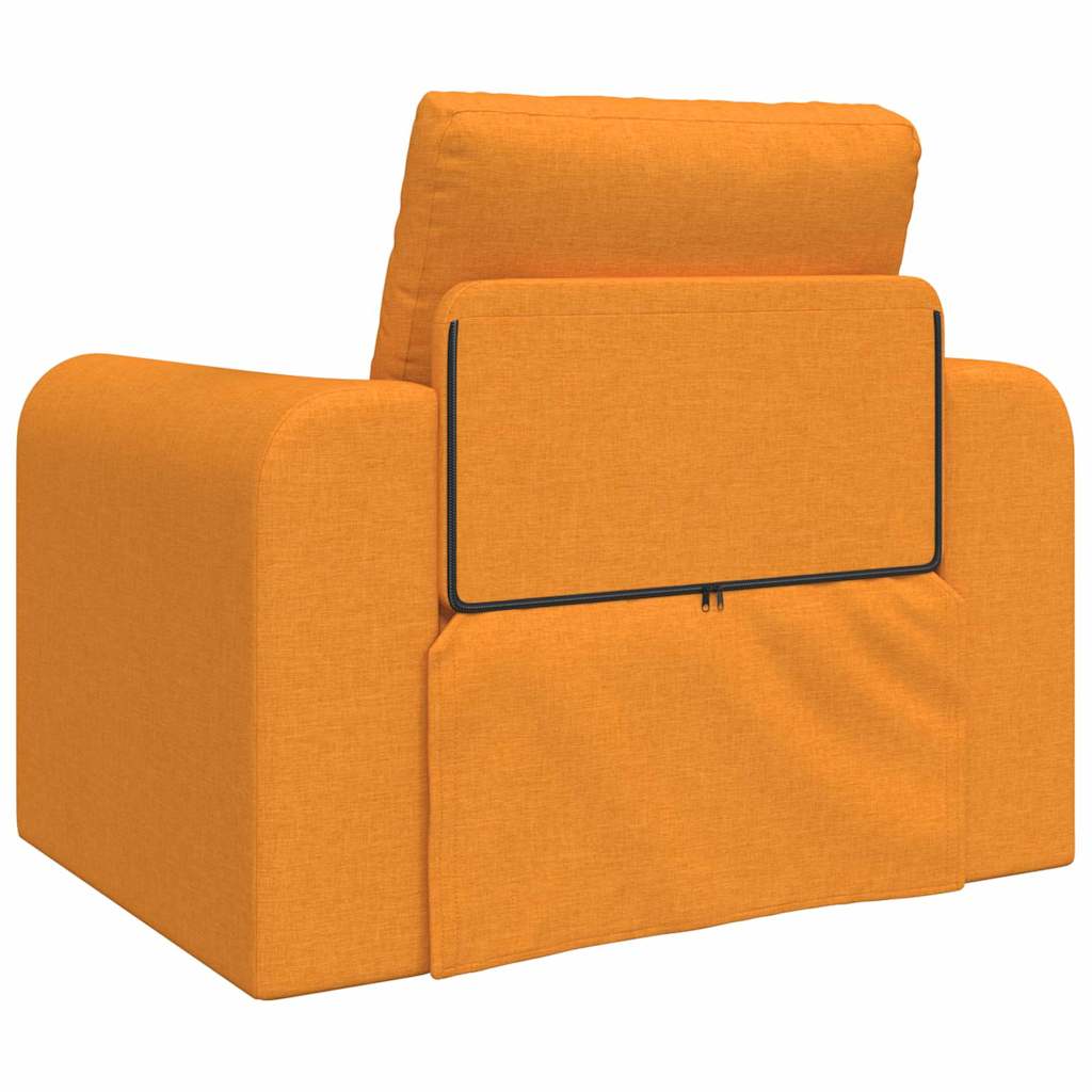 Sofá-Cama Amarelo-escuro 98 x 71 x 83 cm tecido