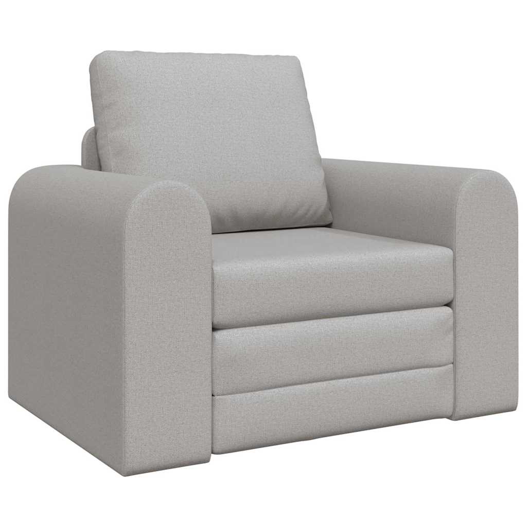 Sofá-Cama Cinza Nuvem 98 x 71 x 83 cm tecido