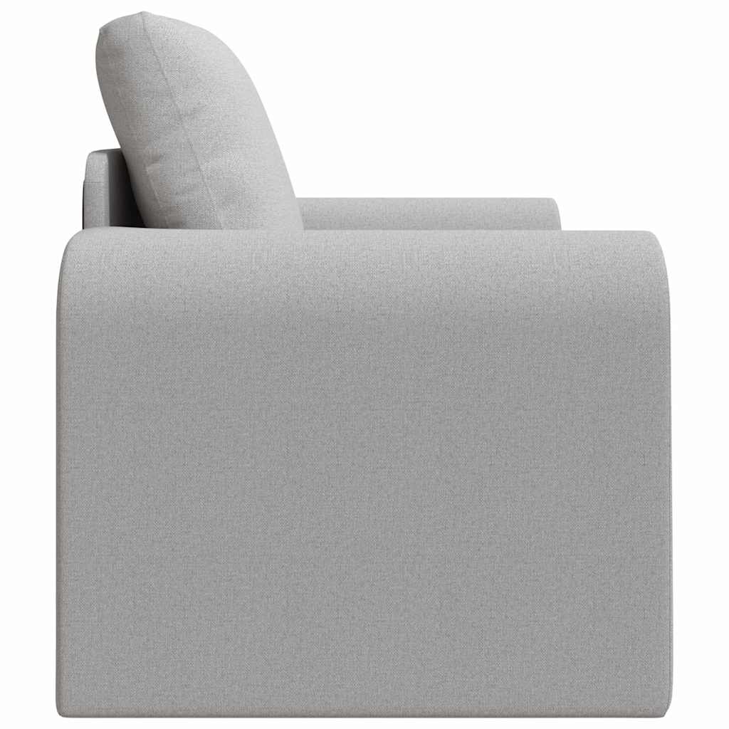 Sofá-Cama Cinza Nuvem 98 x 71 x 83 cm tecido