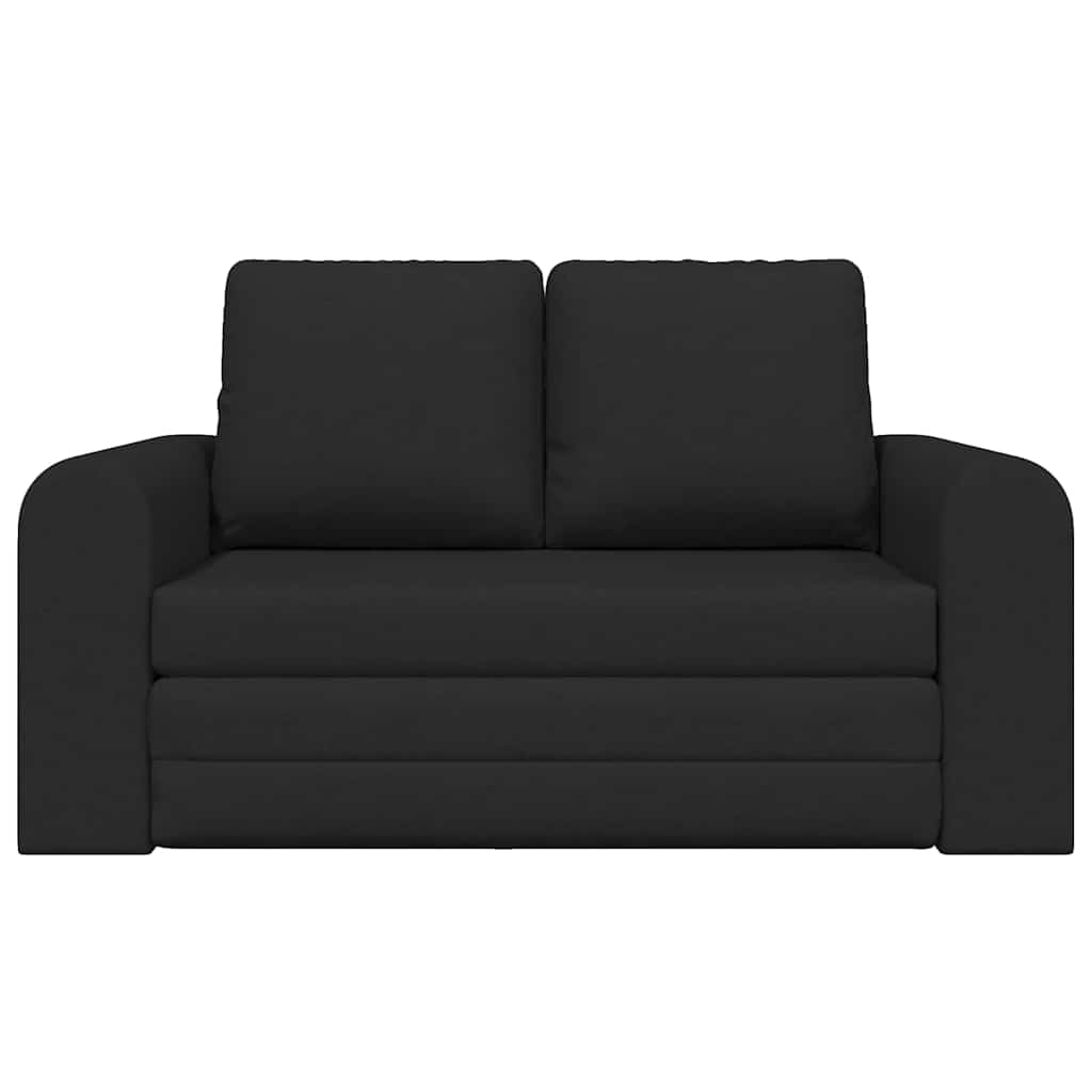 Sofá-Cama Preto 148 x 71 x 83 cm tecido