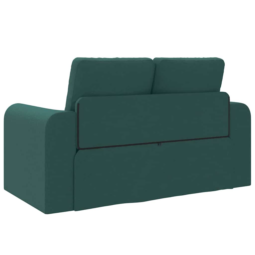 Sofá-Cama Verde-escuro 148 x 71 x 83 cm tecido