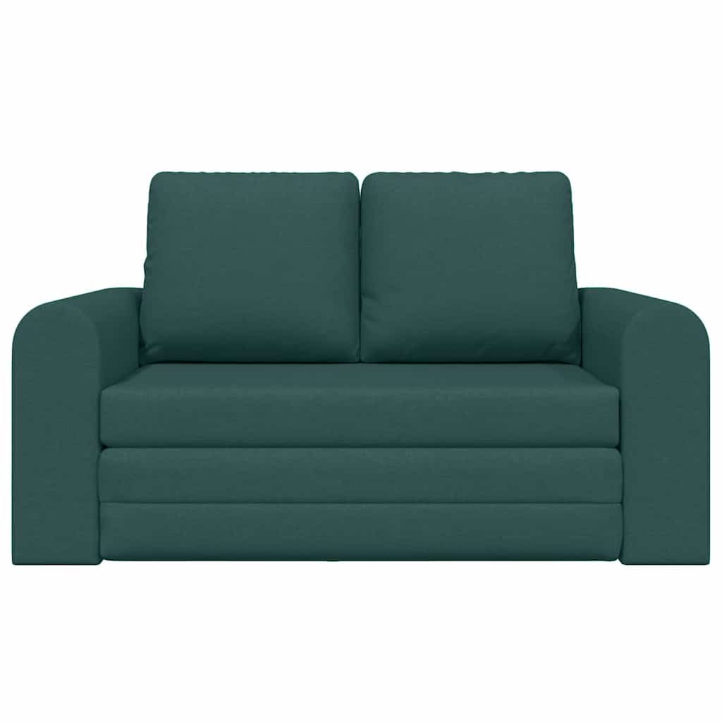 Sofá-Cama Verde-escuro 148 x 71 x 83 cm tecido