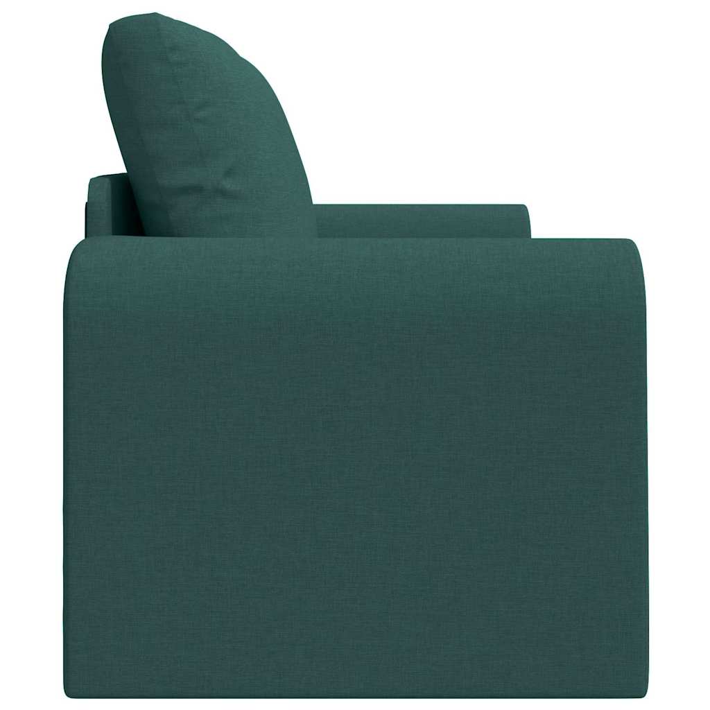 Sofá-Cama Verde-escuro 148 x 71 x 83 cm tecido