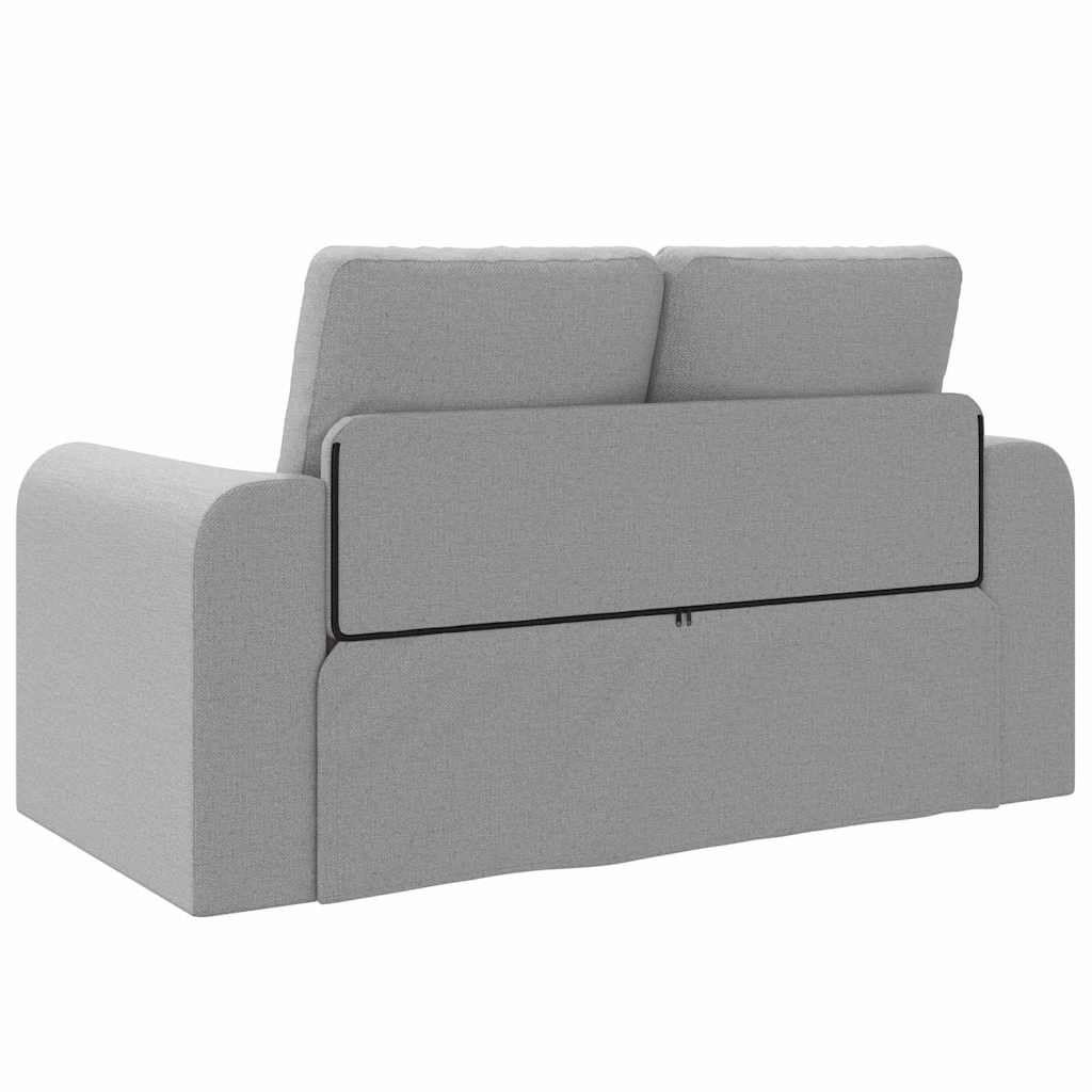 Sofá-Cama Cinza Nuvem 148 x 71 x 83 cm tecido