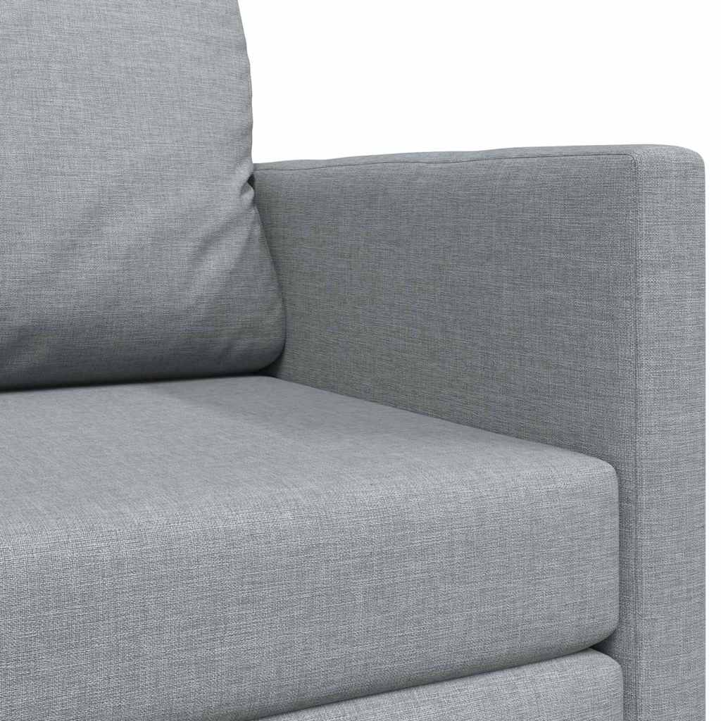 Sofá-Cama Cinzento-claro 124 x 71 x 78 cm tecido