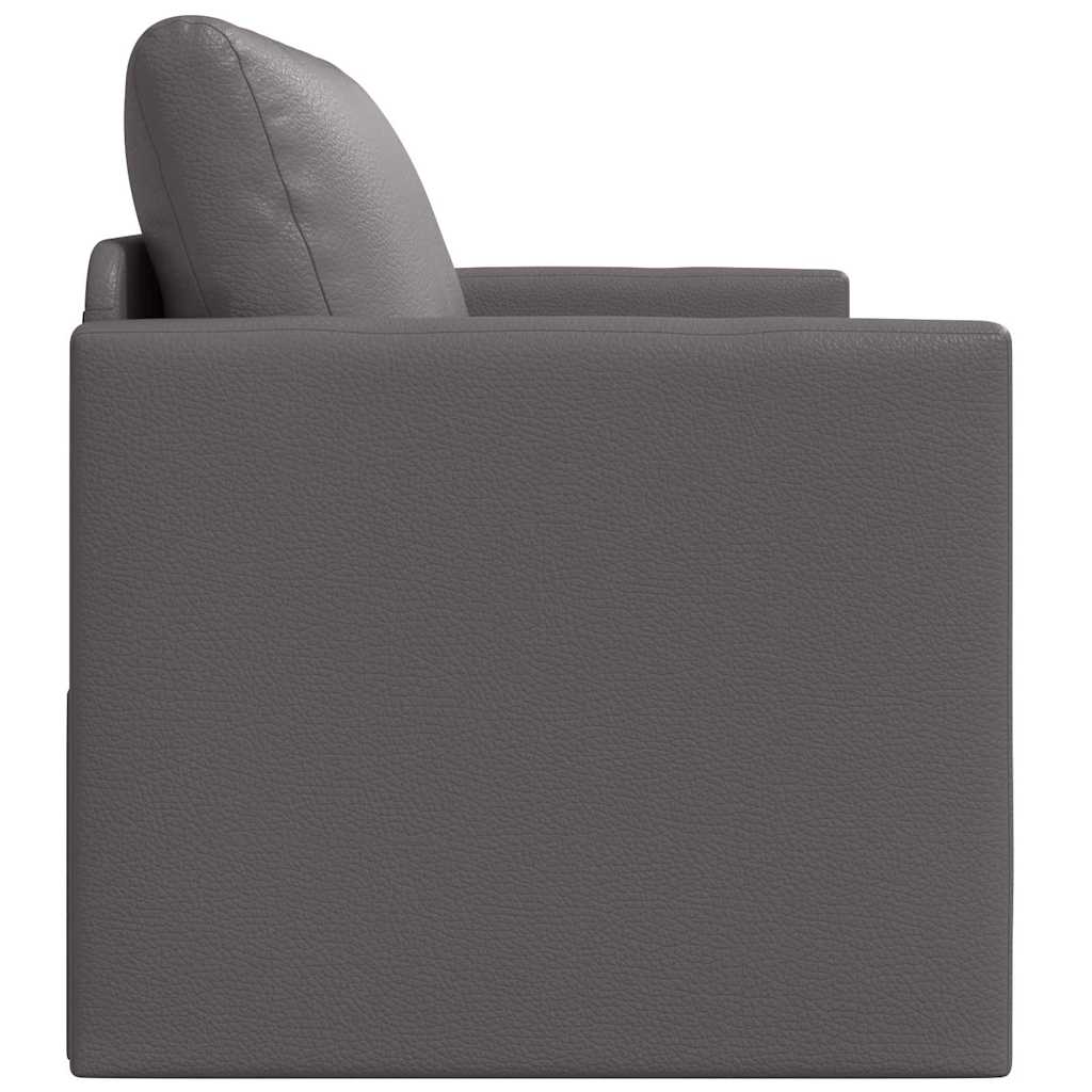 Sofá-Cama Cinzeto 124 x 71 x 78 cm Couro Artificial