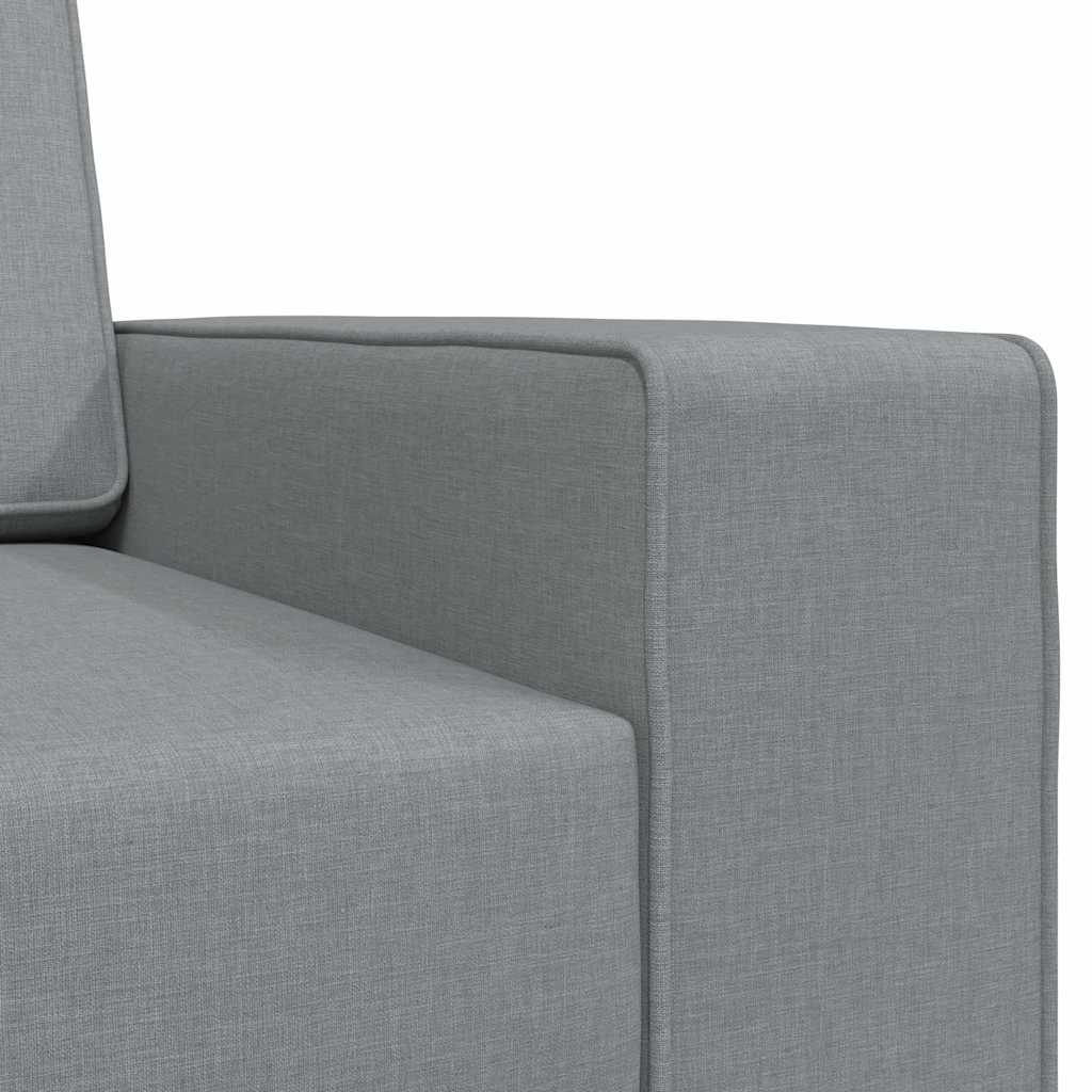 Sofá-cama de chão Cinzento-claro 245 x 78 x 77 cm tecido