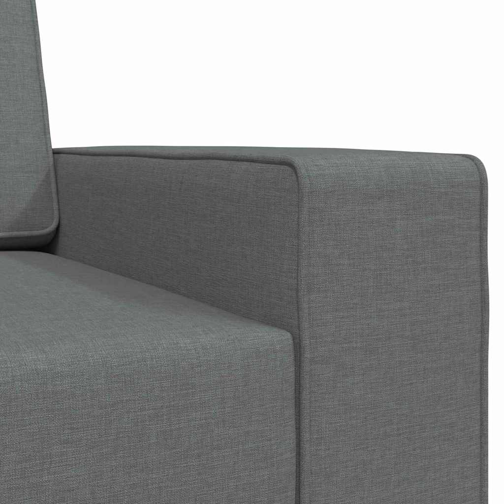 Sofá-cama de chão Cinza Escuro 245 x 78 x 77 cm tecido