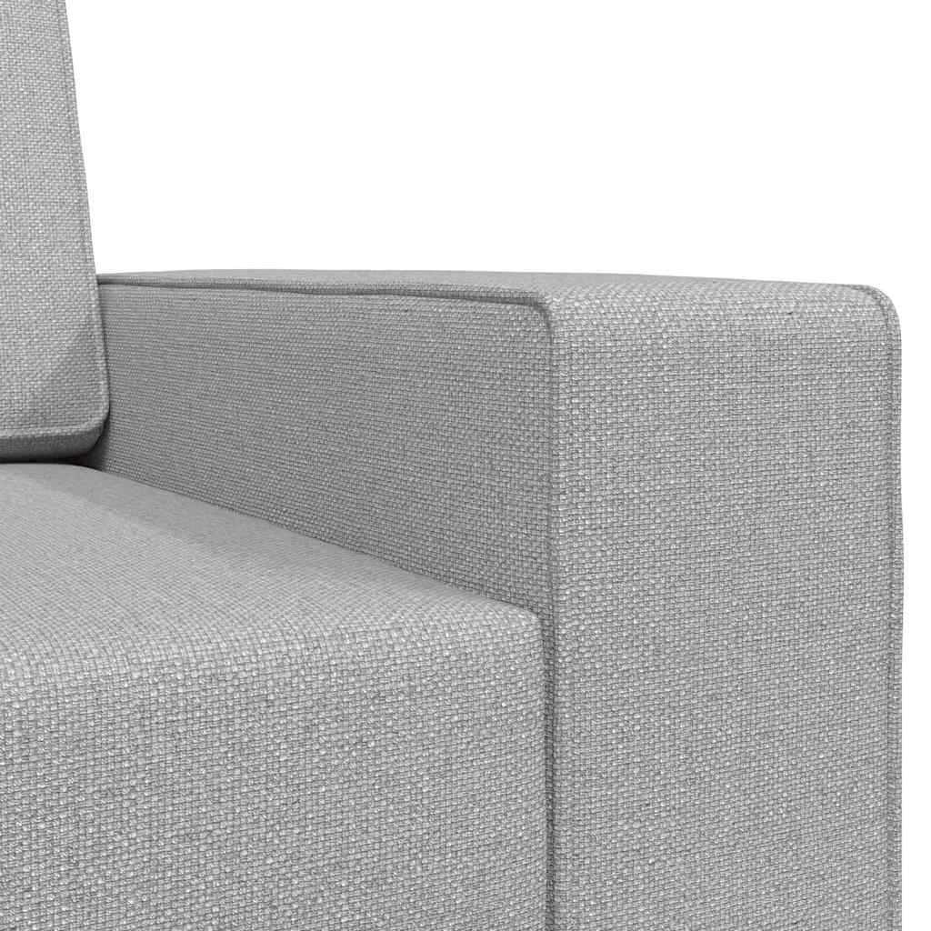 Sofá-cama Cinza Nuvem 245 x 78 x 77 cm tecido