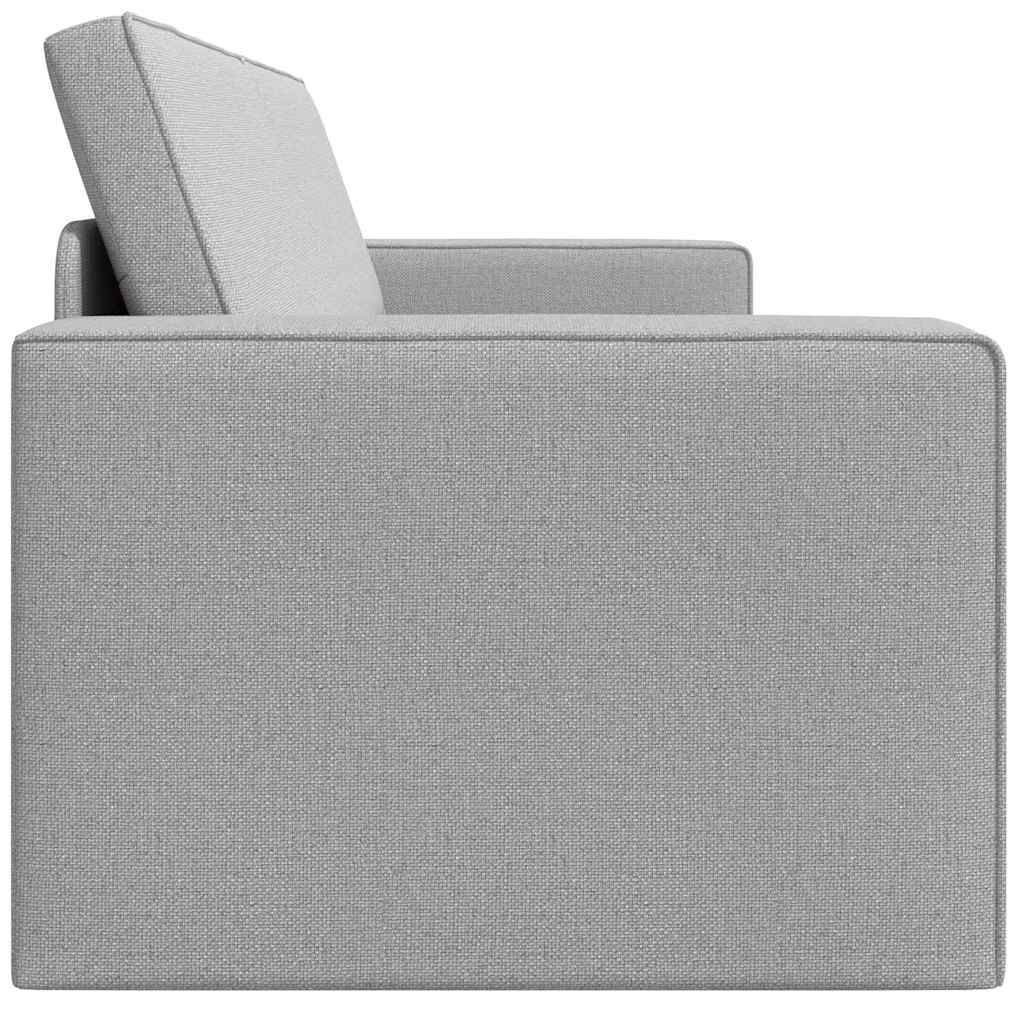 Sofá-cama Cinza Nuvem 245 x 78 x 77 cm tecido