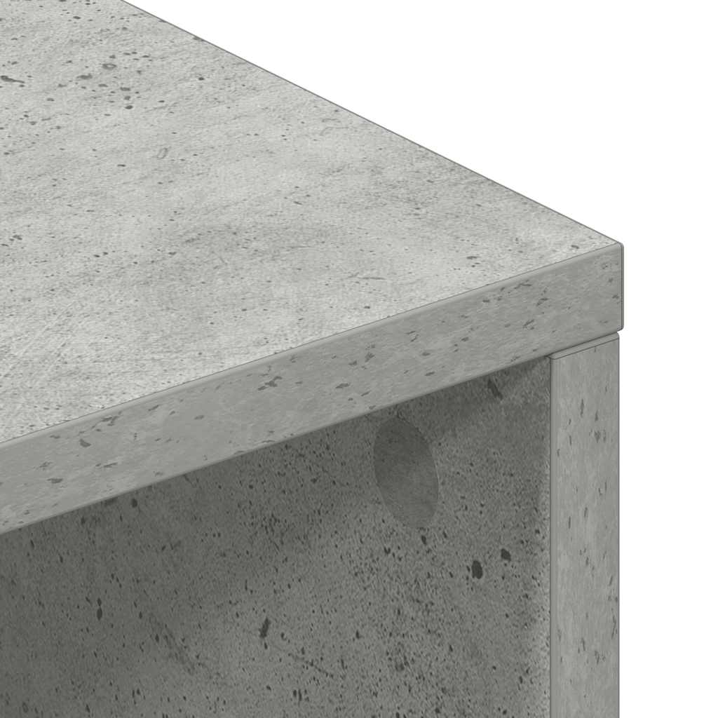 Móvel p/ TV derivados de madeira cinzento cimento