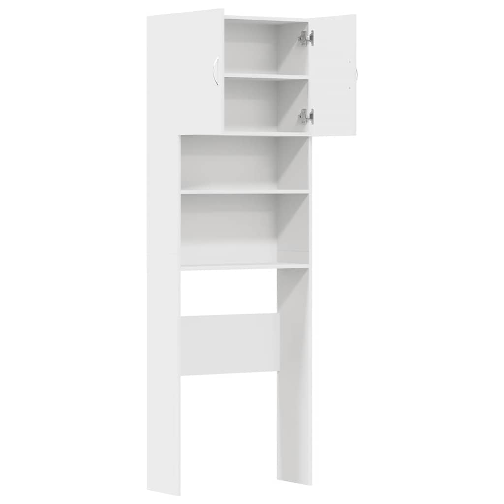 Armário máquina lavar roupa derivados madeira branco