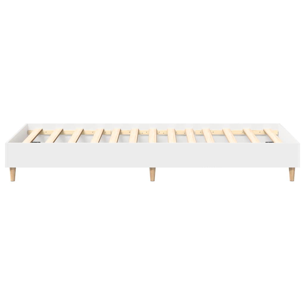 Estrutura de cama sem colchão 100x200 cm branco