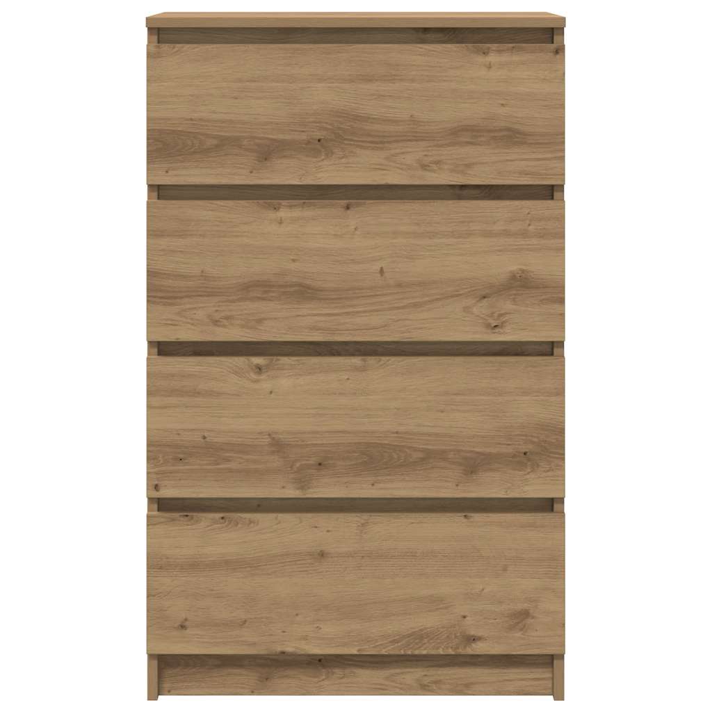Aparador 60x35x98,5 cm derivados madeira cor carvalho artisiano