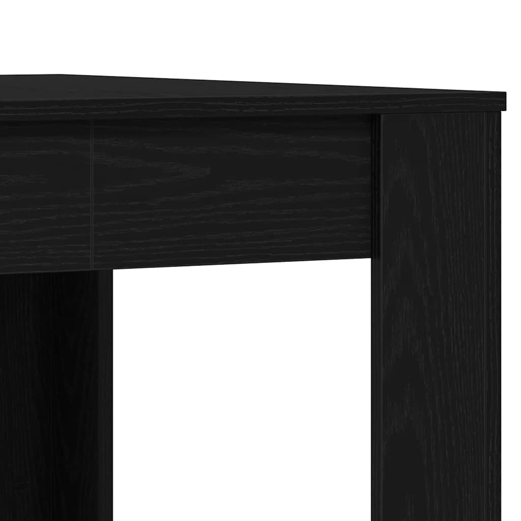 Mesa de jantar Carvalho preto 140 x 74.5 x 76 cm