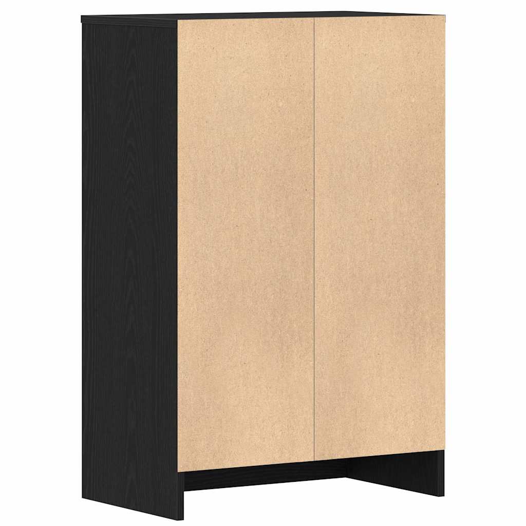 Sapateira 60x35x92 cm derivados de madeira carvalho preto