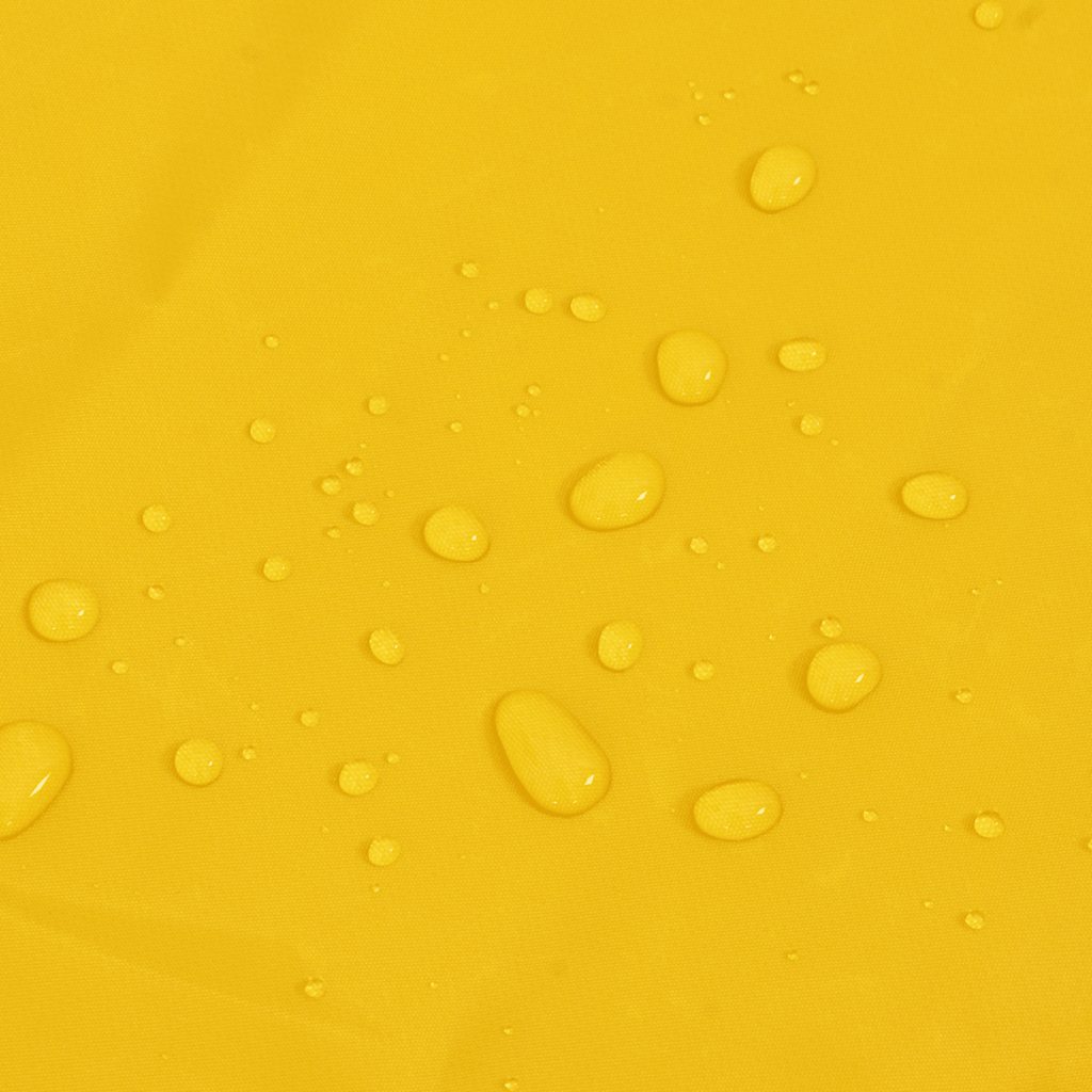 Capa de chuva para cães com tiras reflectoras amarelo XS