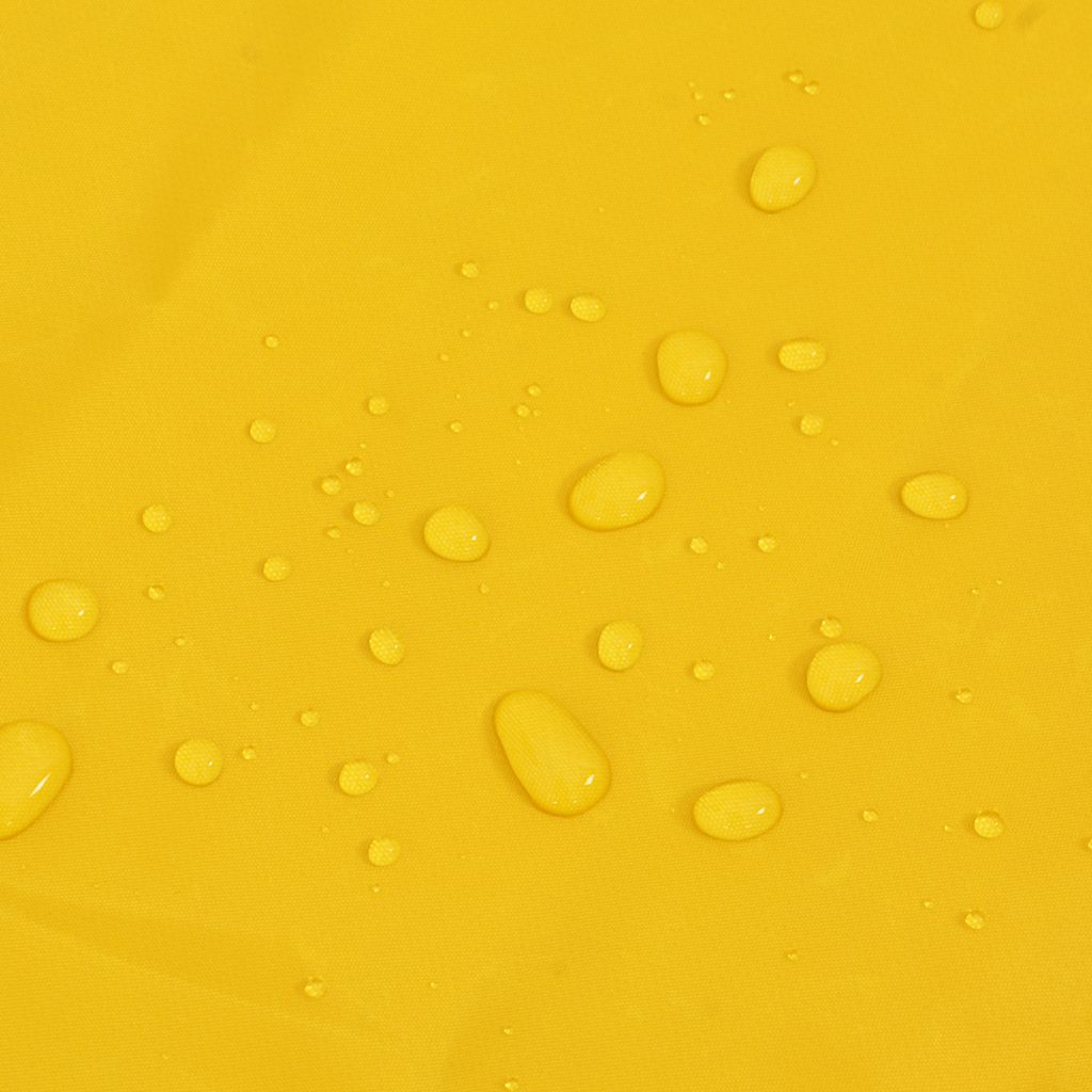 Capa de chuva para cães com tiras reflectoras amarelo 2XL