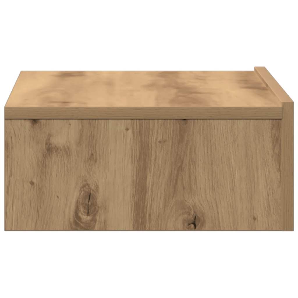Mesa de cabeceira em carvalho artesanal 60x35 cm
